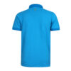 Inferis Distinction Polo Blauw Productfoto Achteraanzicht