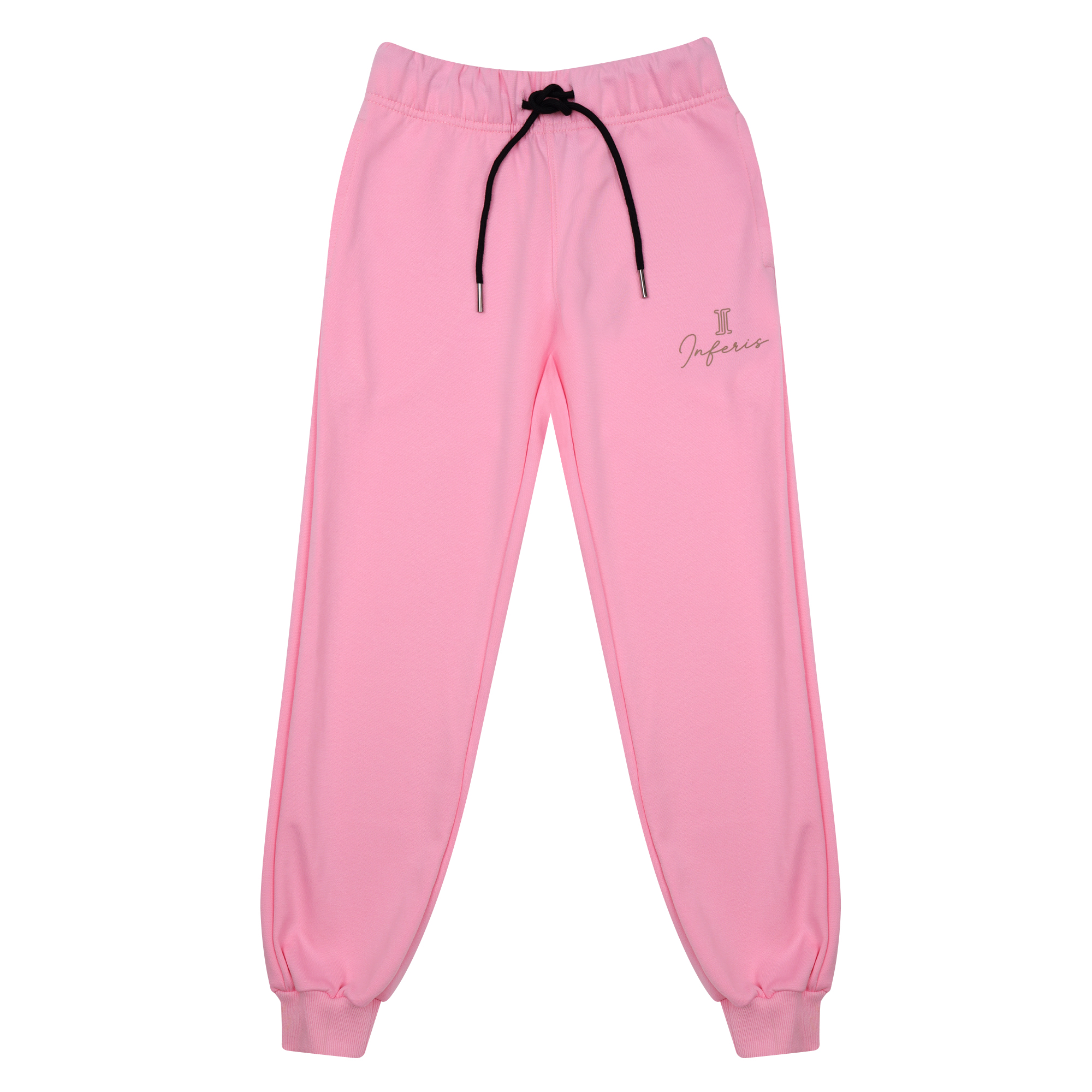 Inferis Obsidian Joggers Enfants Roze Productfoto Vooraanzicht