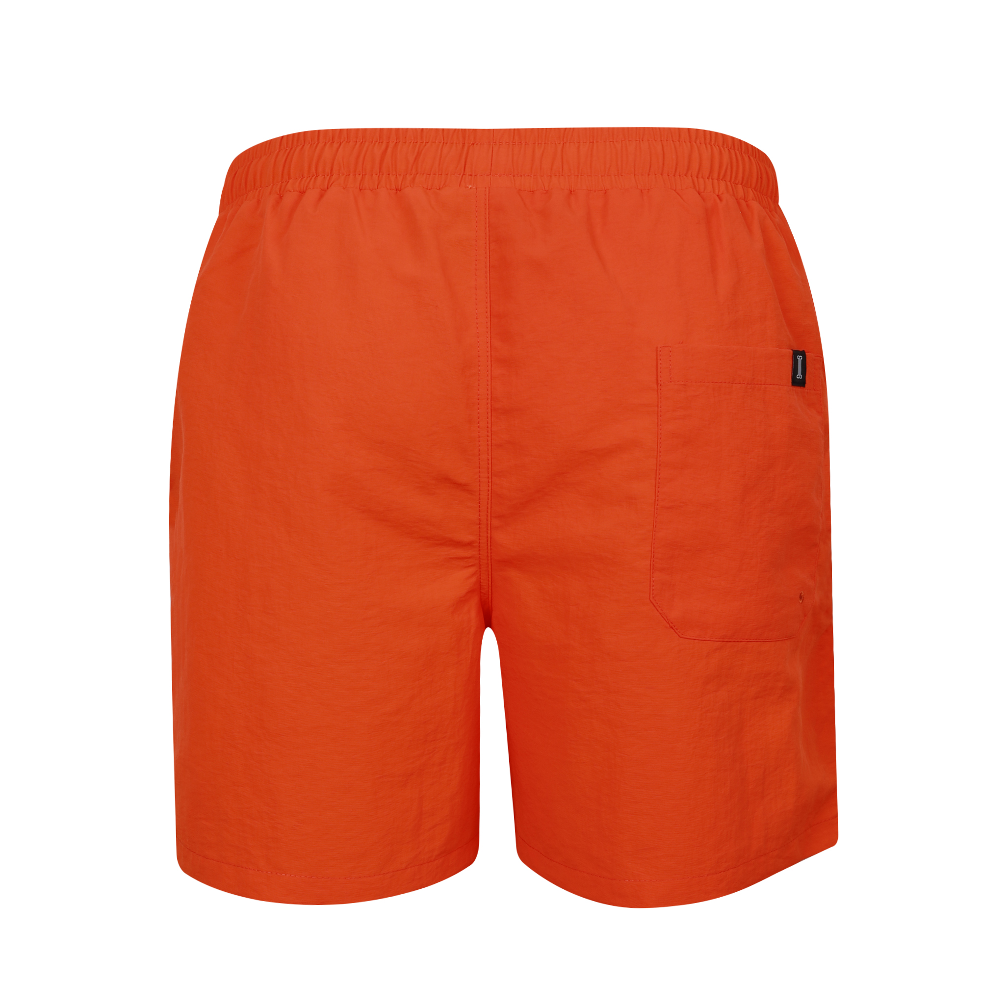 Inferis Riviera Swim Short. Oranje. Achterkant