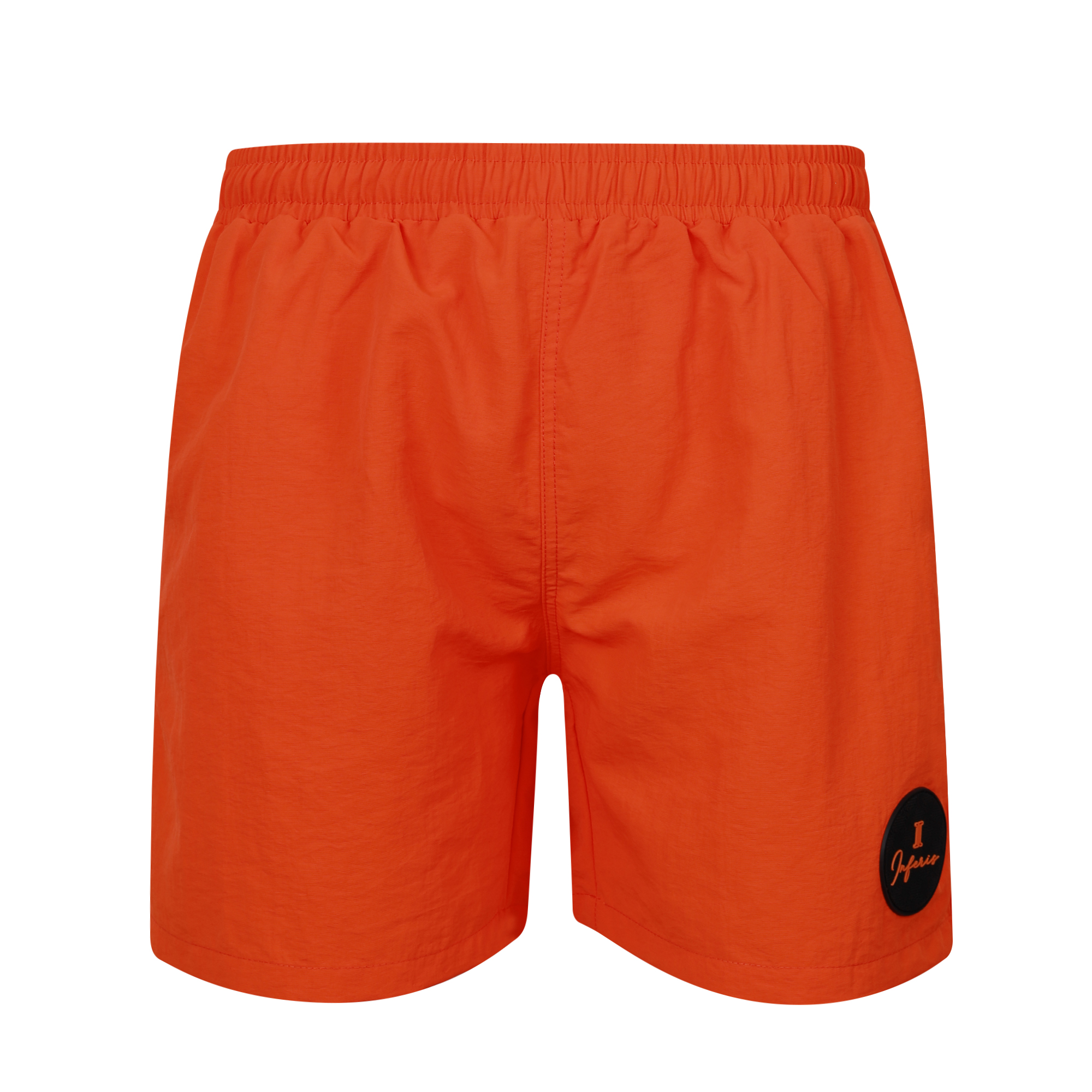 Inferis Riviera Swim Short. Oranje. Voorkant